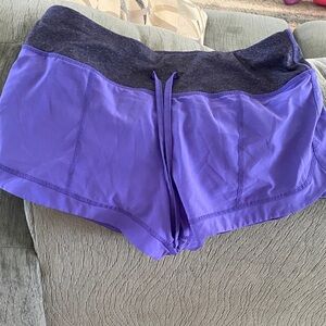 Avia Heathered Blue and Purple Shorts